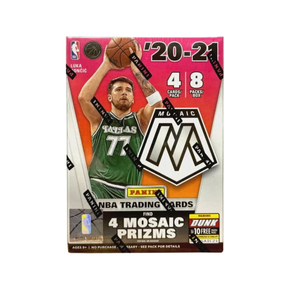 2020-21 Panini Mosaic NBA Basketball Blaster Box