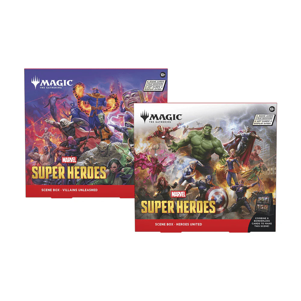 Magic: The Gathering Marvel Super Heroes Scene Box