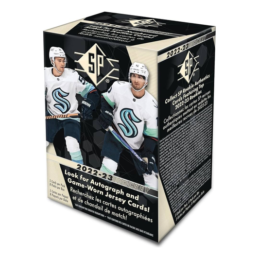 2022-23 Upper Deck SP NHL Hockey Blaster Box