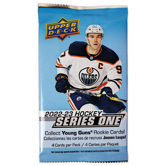 2022-23 Upper Deck Series 1 NHL Hockey Retail Pack