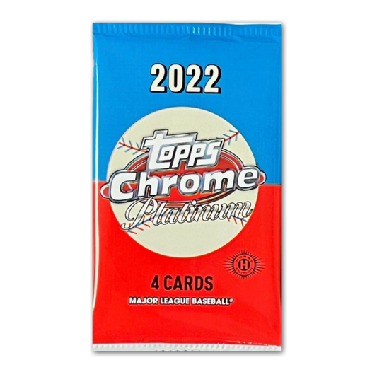 2022 Topps Chrome Platinum Anniversary MLB Baseball Hobby Pack