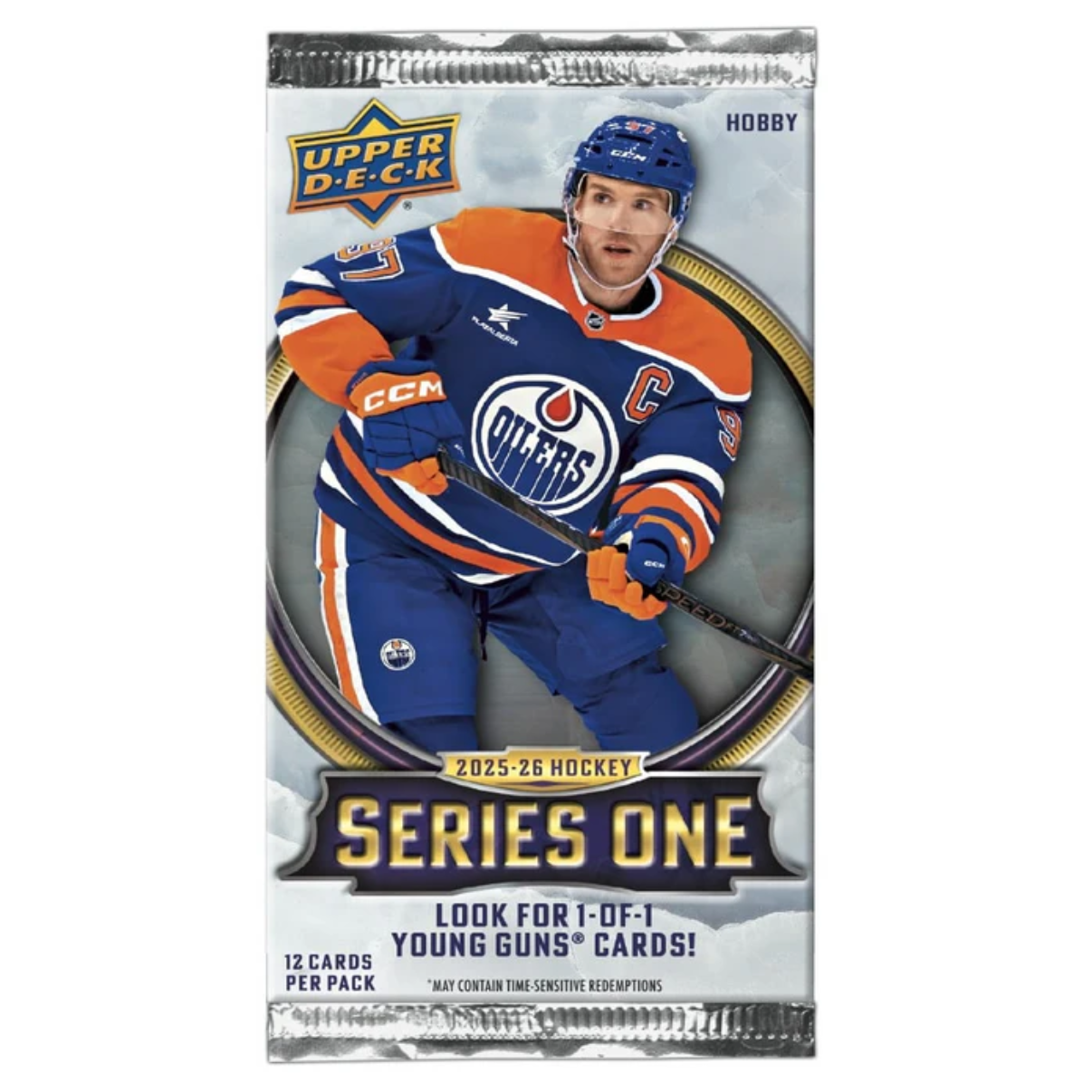 2025-26 Upper Deck Series 1 NHL Hockey Hobby Pack