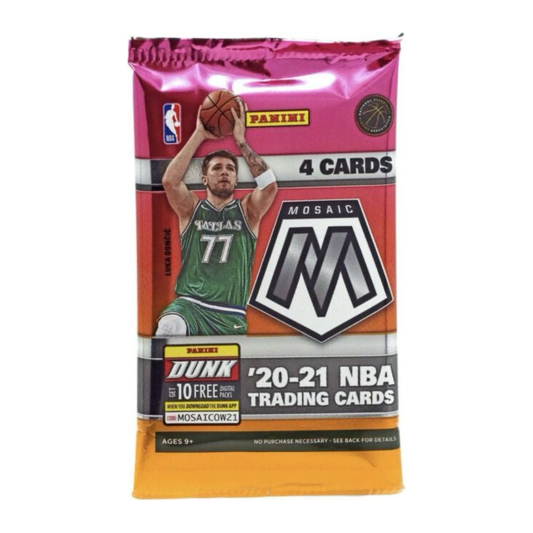 2020-21 Panini Mosaic NBA Basketball Retail Pack
