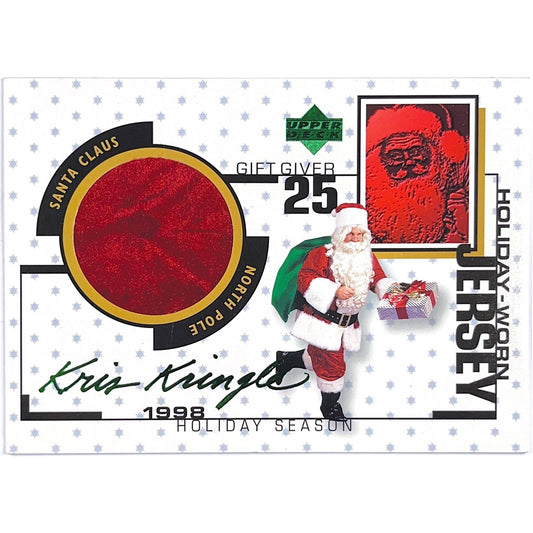 1998-99 Upper Deck Santa Claus Holiday-Worn Jersey