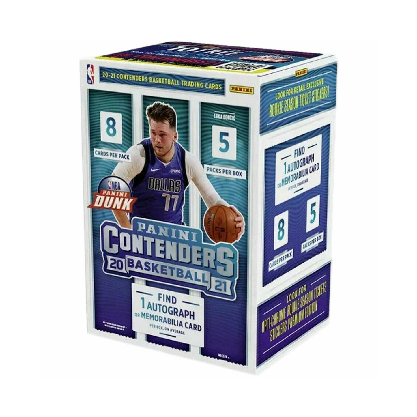 2020-21 Panini Contenders NBA Basketball Blaster Box