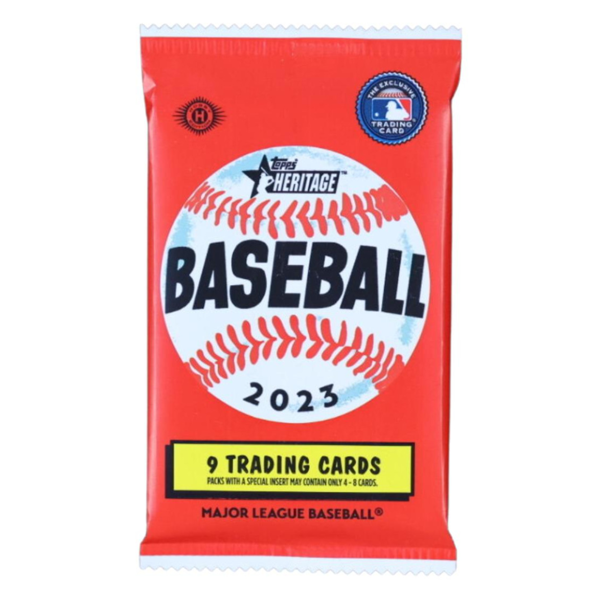 2023 Topps Heritage MLB Baseball Hobby Pack