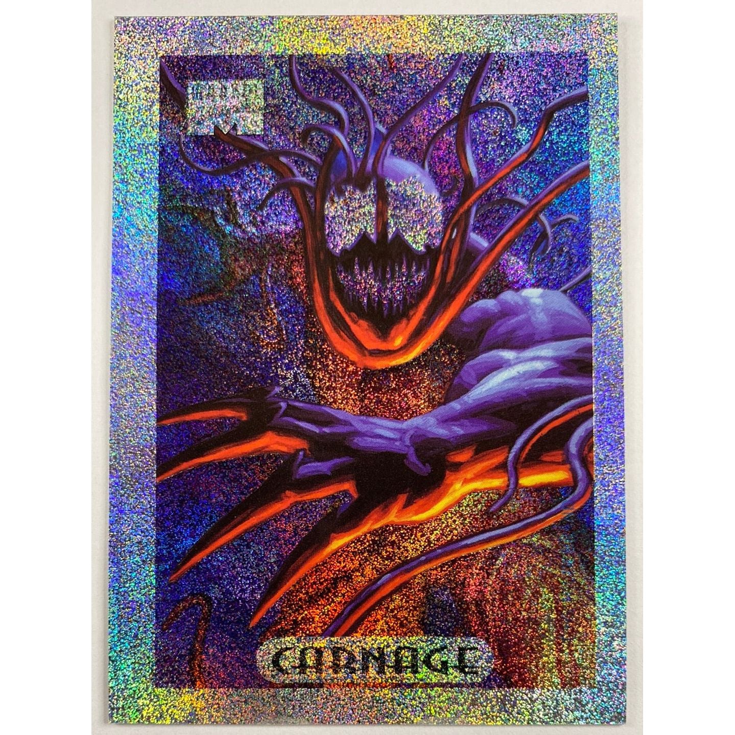 1994 Marvel Masterpieces Carnage Silver HoloFoil