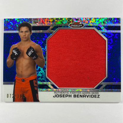 2013 Topps Finest Joseph Benavidez X-Fractor Fighter Worn Relic /188