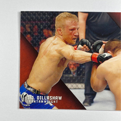 2015 Topps TJ Dillashaw Red RC /8