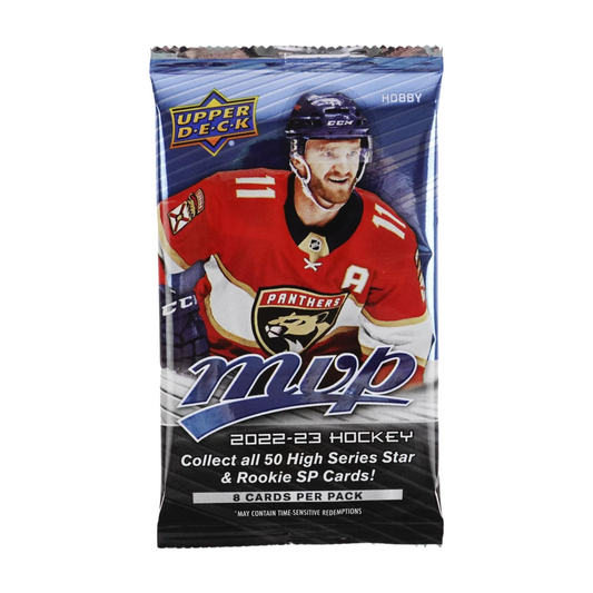 2022-23 Upper Deck MVP NHL Hockey Hobby Pack