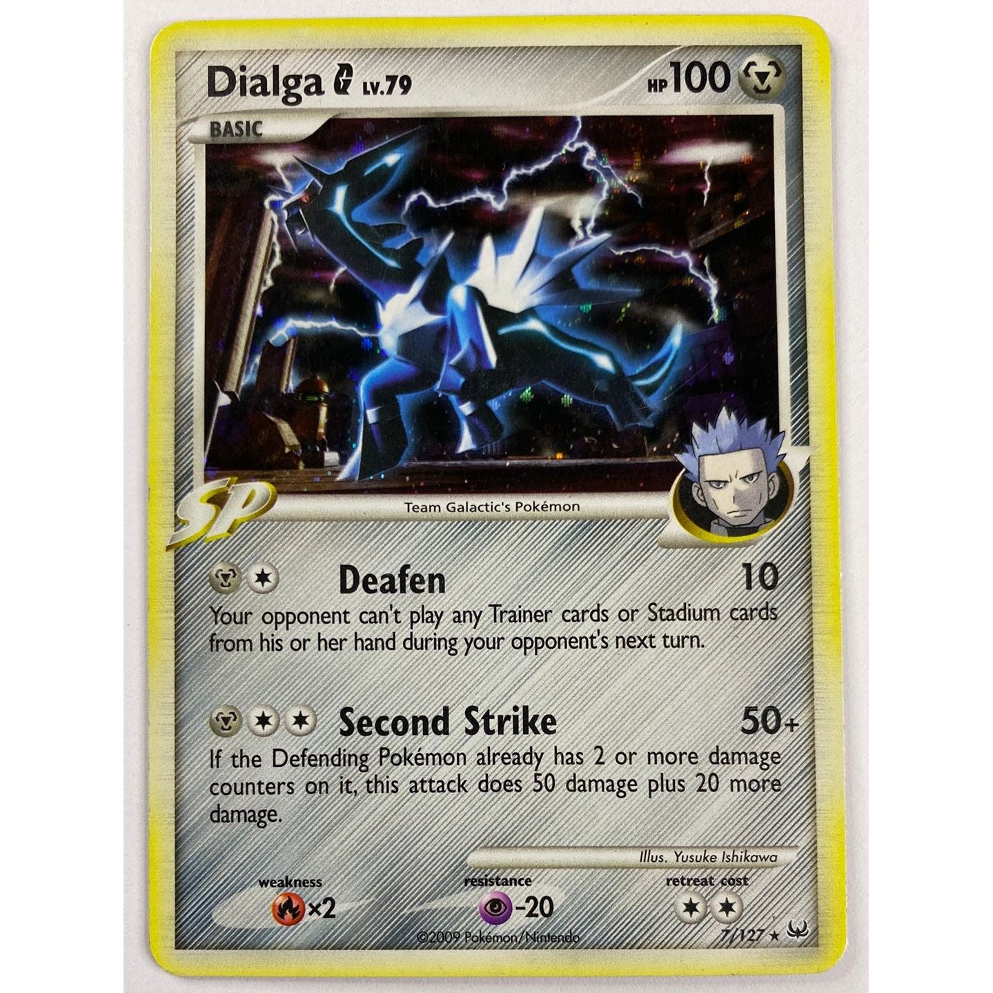 Dialga Lv. 79 Holo Rare 7/127