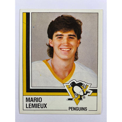 1987-88 Panini Mario Lemieux Sticker