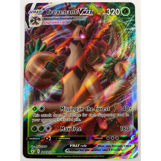 Trevenant VMax Full Art Ultra Rare 14/203