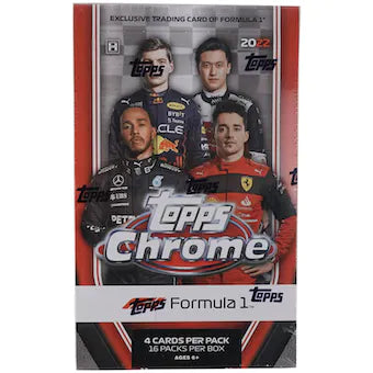 2022 Topps Chrome Formula 1 F1 Hobby Lite Box