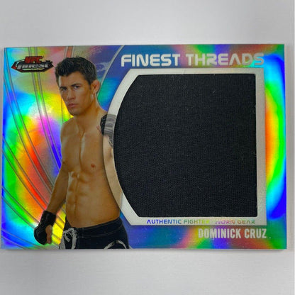 2012 Topps Finest Dominick Cruz Finest Threads Refractor