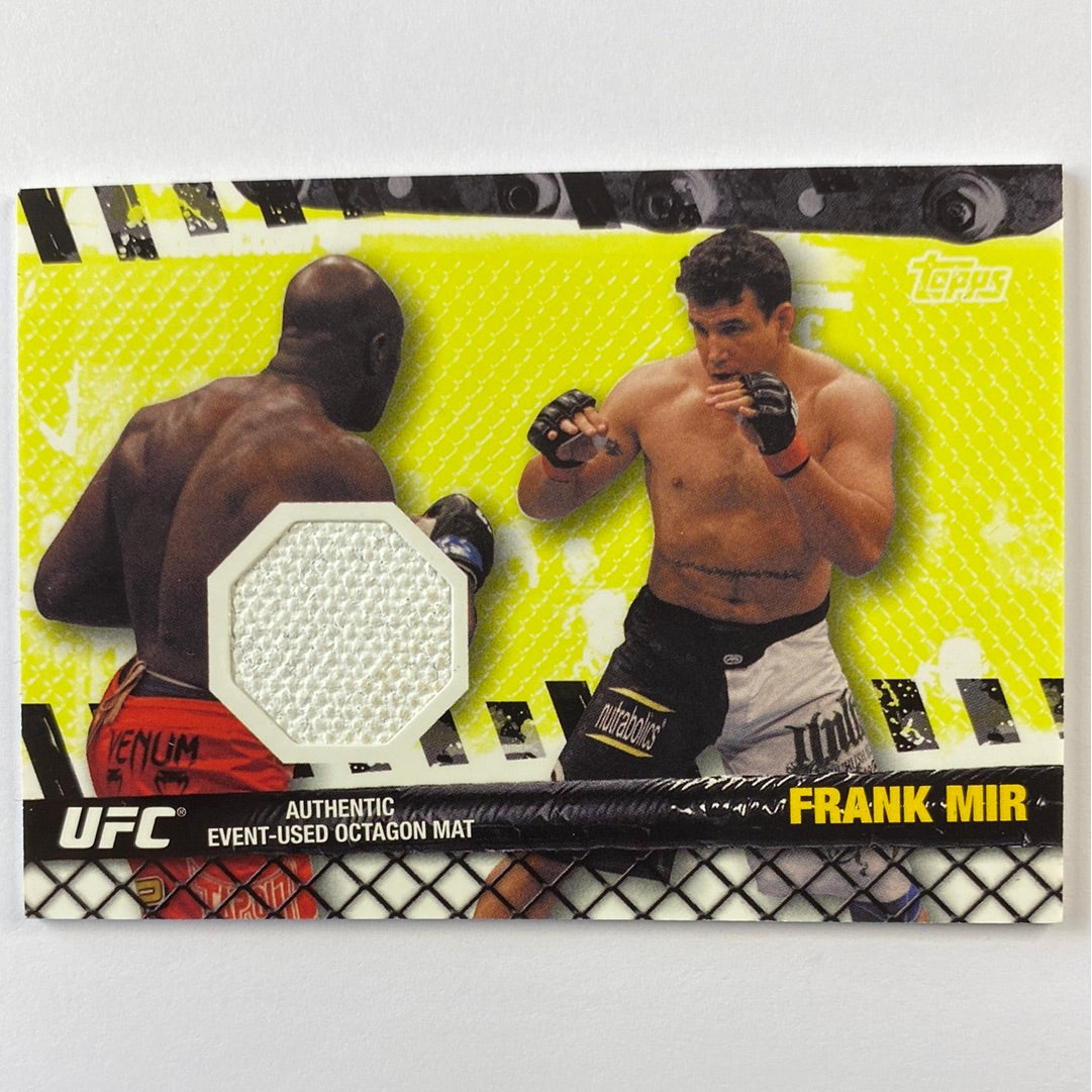 2010 Topps Frank Mir Mat Relic