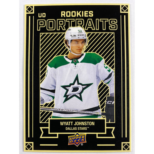 2022-23 Series 2 Wyatt Johnston Rookie Portraits