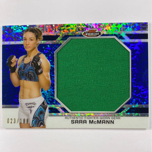 2013 Topps Finest Sara McMann Jumbo Relic /188