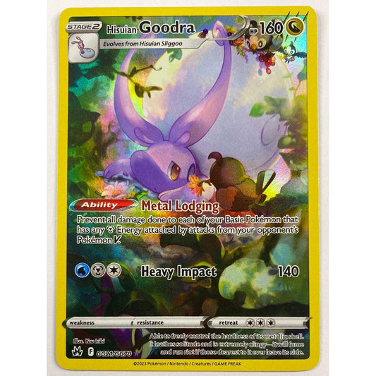 Hisuian Goodra Galarian Gallery Holo GG21/GG70