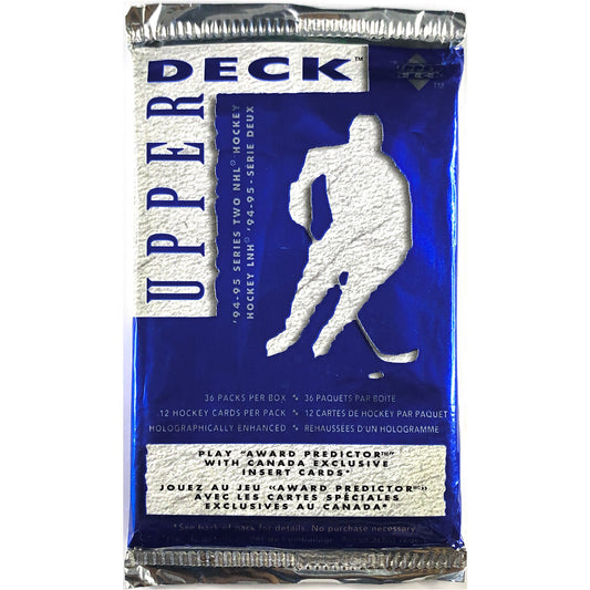 1994-95 Upper Deck Series 2 NHL Hockey Hobby Pack