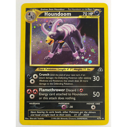Houndoom Holo Rare 4/75