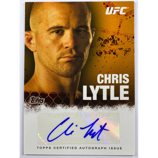 2010 Topps Chris Lytle Auto
