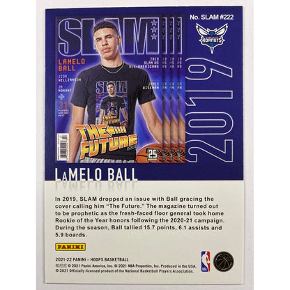 2021-22 Hoops Lamelo Ball Slam 2019