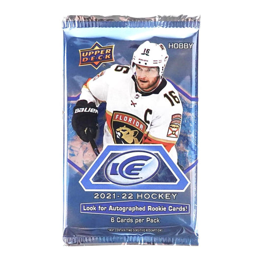 2021-22 Upper Deck ICE NHL Hockey Hobby Pack