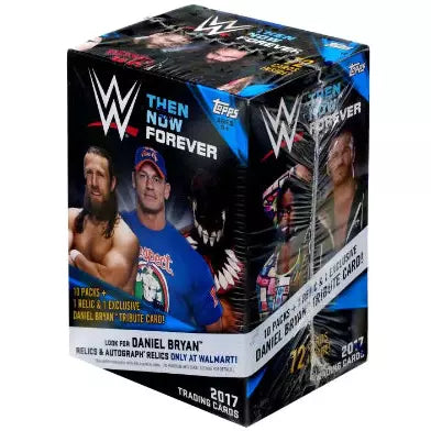 2017 Topps Then Now Forever WWE Wrestling Blaster Box