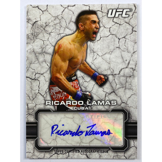 2013 Topps Bloodlines Ricardo “The Bully” Lamas Auto