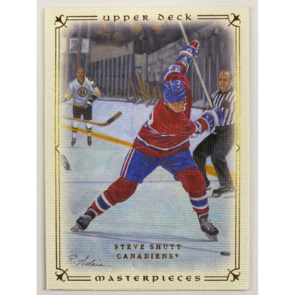 2008-09 Upper Deck Steve Shutt Canvas