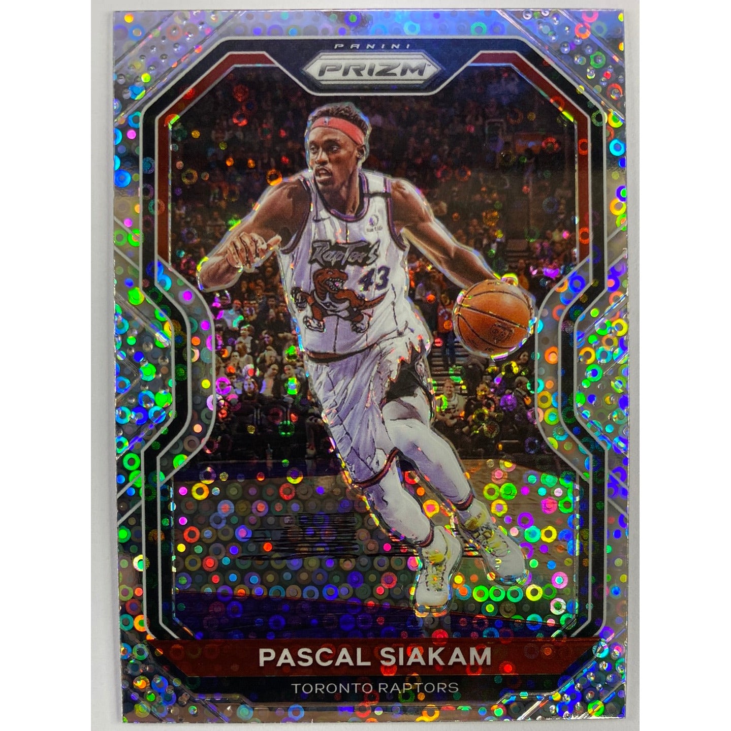 2020-21 Panini Prizm Pascal Siakam Fast Break Disco Prizm