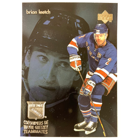 1997-98 McDonalds Brian Leetch Gretzky Teammates
