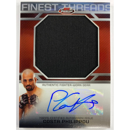 2013 Topps Finest Costa Philippou Jumbo Relic Auto