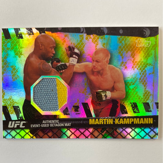 2010 Topps Martin Kampmann Mat Relic Refractor /188
