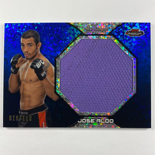 2013 Topps Finest Jose Aldo X-Fractor Jumbo Mat Relic /188