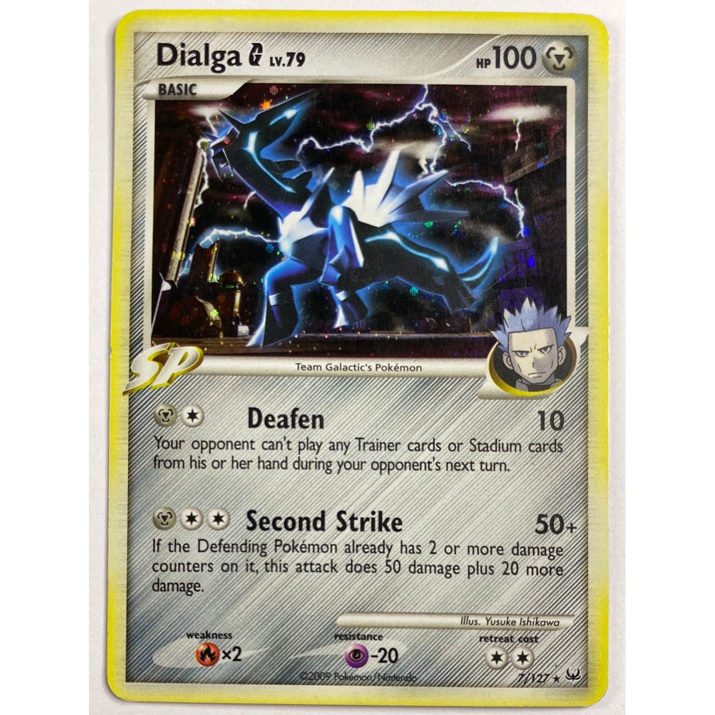 Dialga Lv. 79 Holo Rare 7/127