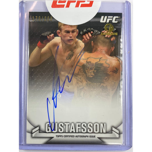 2013 Topps Bloodlines Alexander Gustafsson 1st Auto RC /209