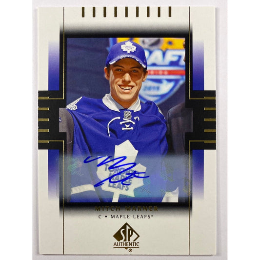 2018-19 SP Authentic Mitch Marner Draft Day Auto