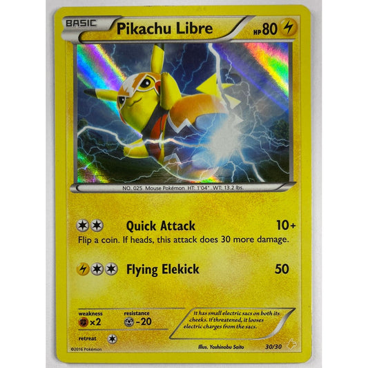 Pikachu Libre Holo 30/30