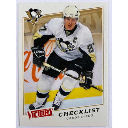 2008-09 Victory Sidney Crosby Checklist