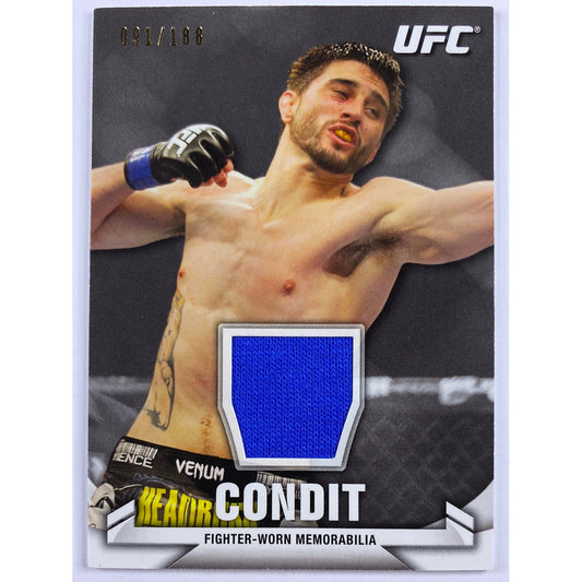 2013 Topps Knockout Carlos Condit Fighter Worn Relic /188