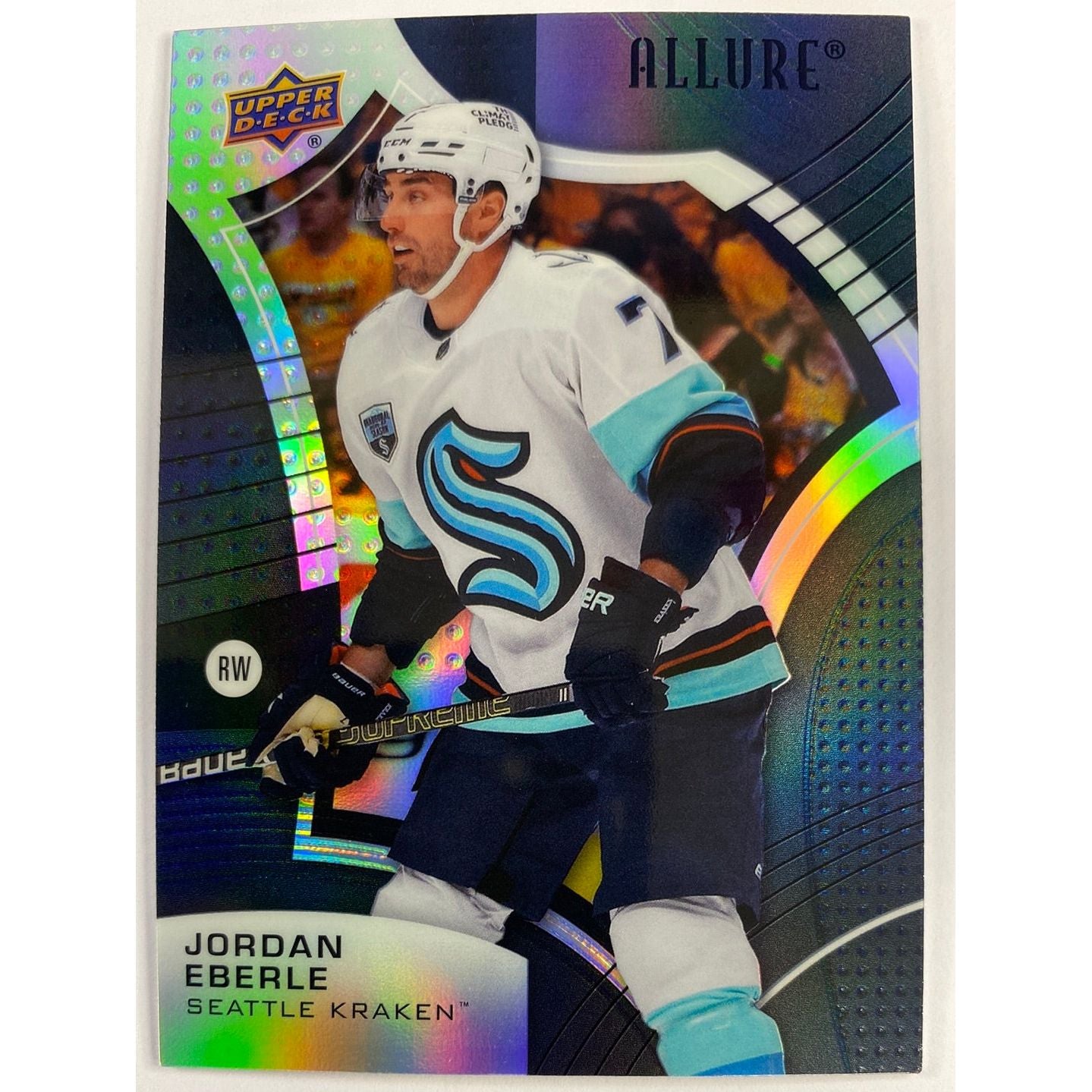 2021-22 Allure Jordan Eberle Black Rainbow