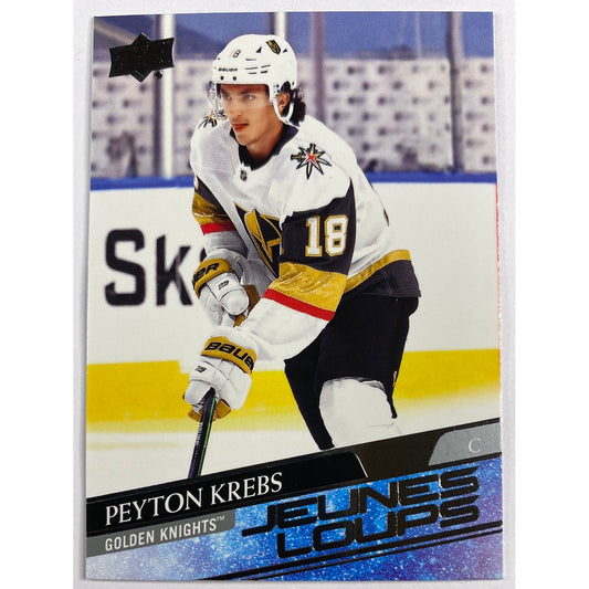 2020-21 Series 1 Peyton Krebs Young Guns French Variant
