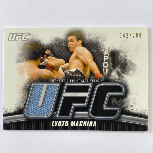 2010- Topps Knockout Lyoto “The Dragon” Machida Mat Relic /288