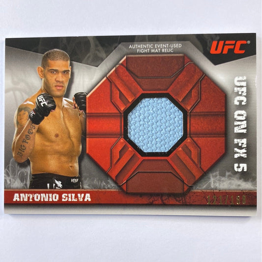 2013 Topps Knockout Antonio “Big Foot” Silva Mat Relic /188