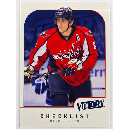 2009-10 Victory Alexander Ovechkin Checklist