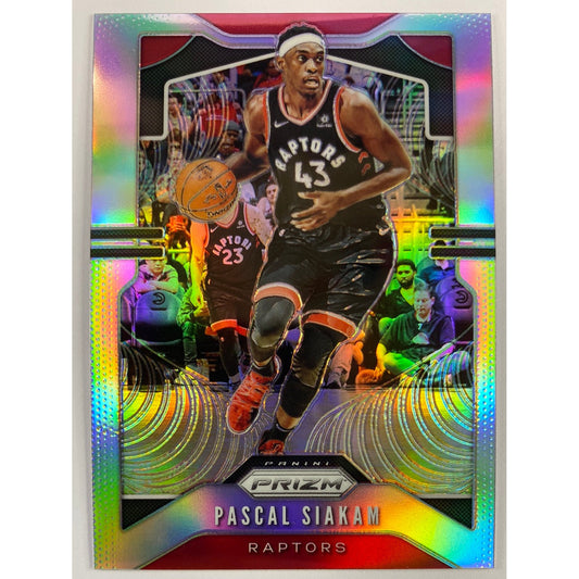 2019-20 Panini Prizm Pascal Siakam Silver Holo Prizm