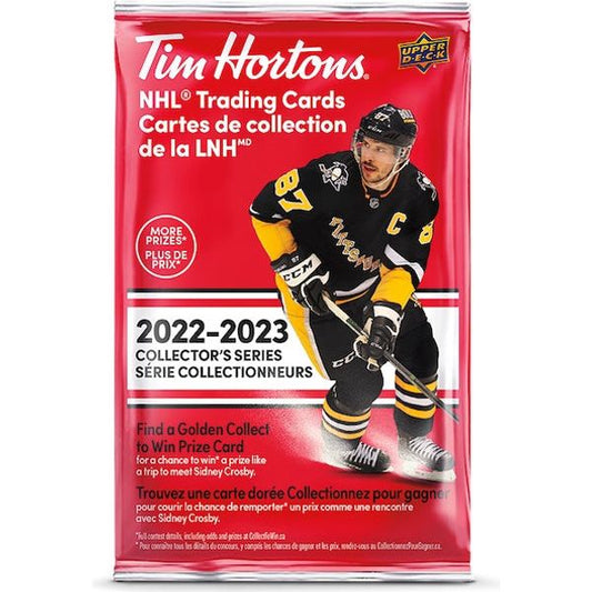 2022-23 Upper Deck Tim Hortons Collector Series NHL Hockey Packs