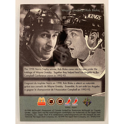 1997-98 McDonalds Rob Blake Gretzky Teammates